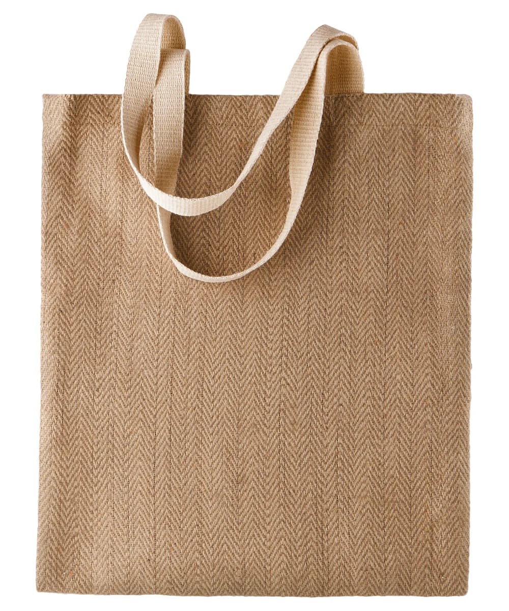 100% Natural Yarn Dyed Jute Bag