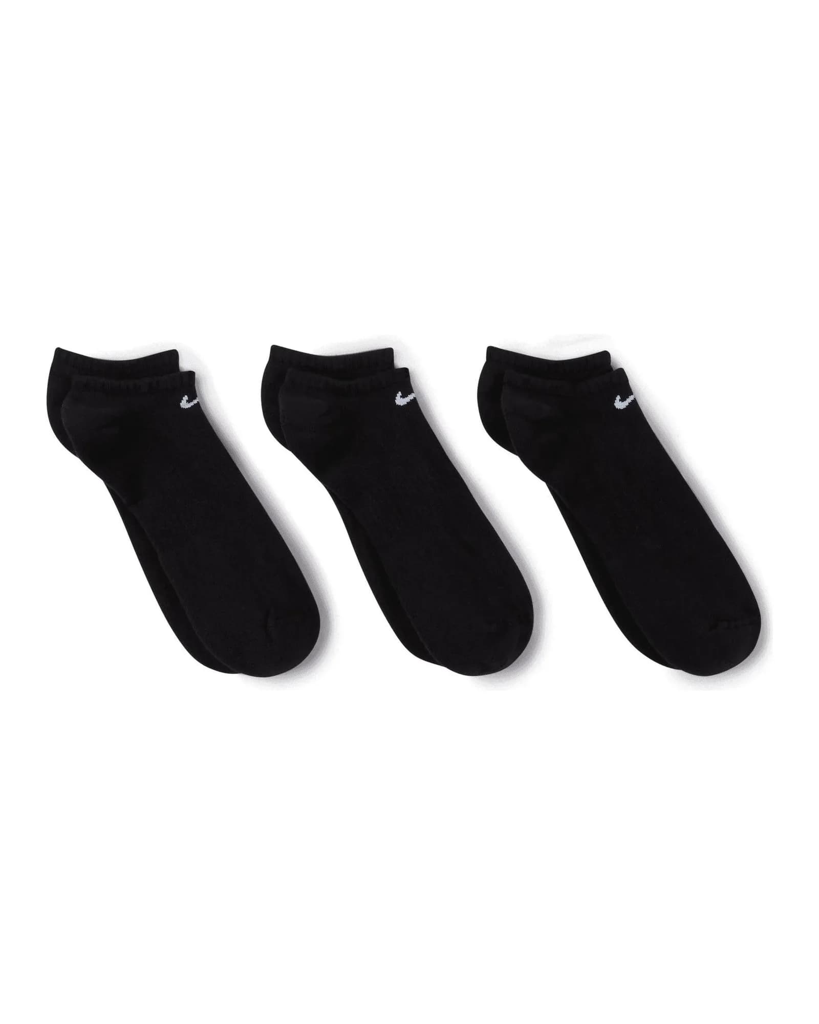 Nike Everyday Cushioned No Show Socks (3 Pairs)