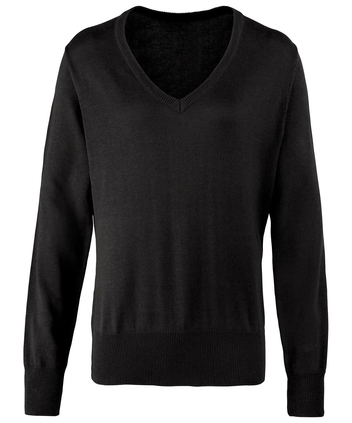 Women's V-Neck Knitted Sweater