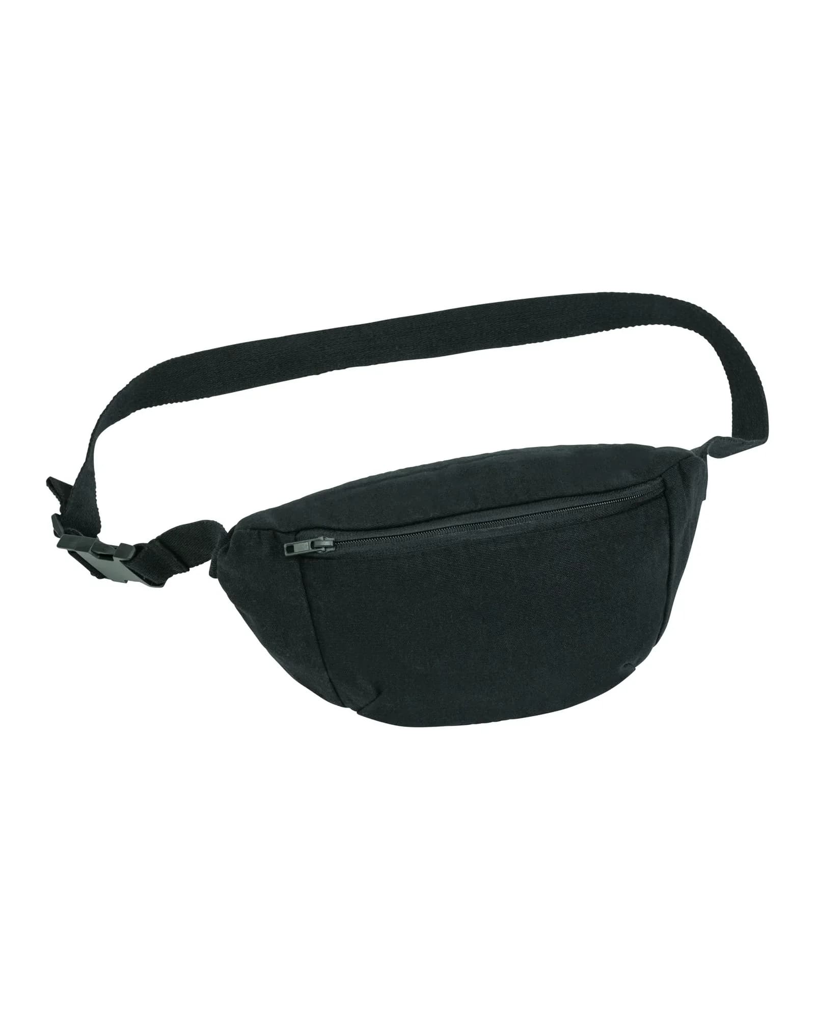 Hip Bag With Canvas Fabric