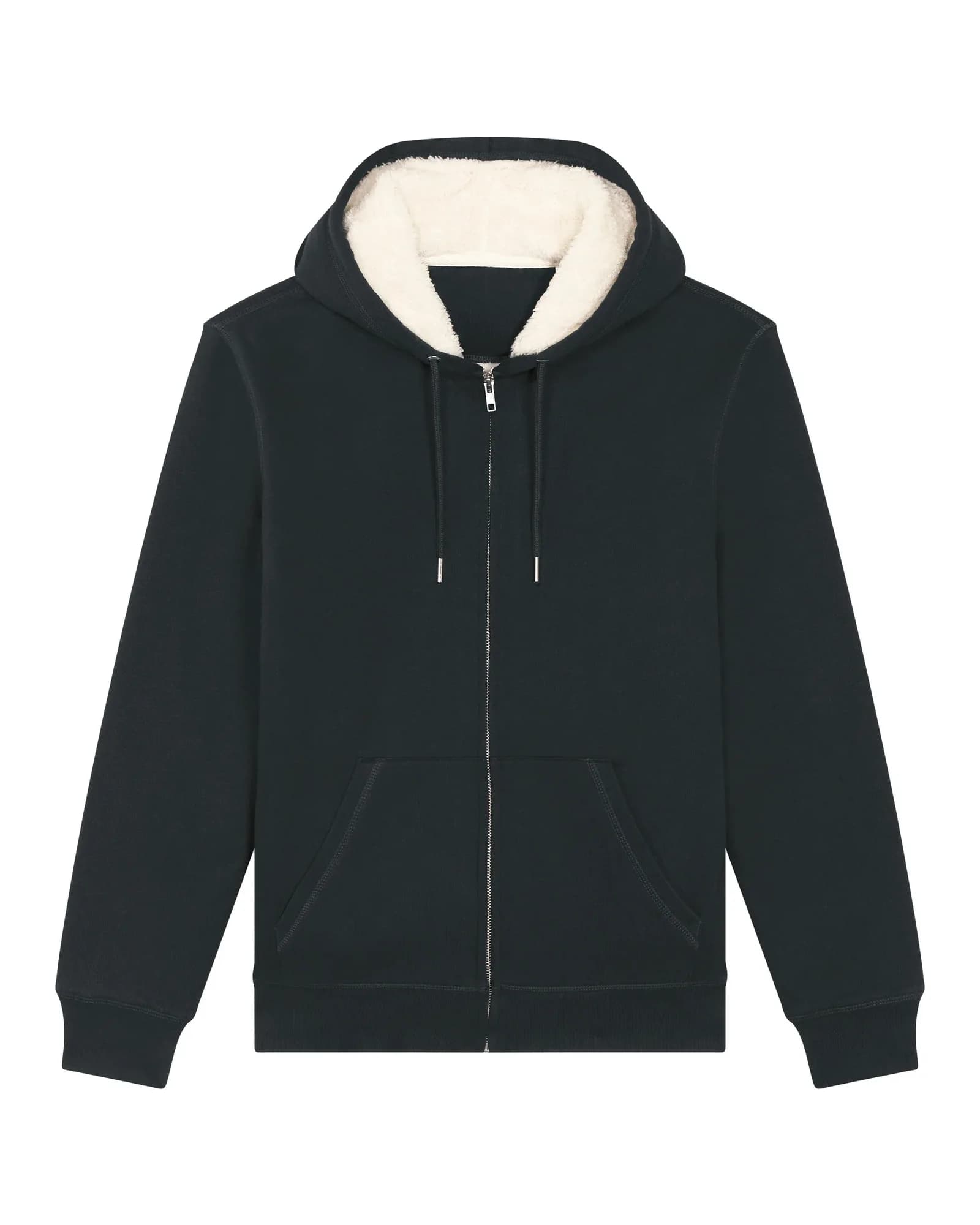 Unisex Hygger Sherpa Zip-Through Sweatshirt
