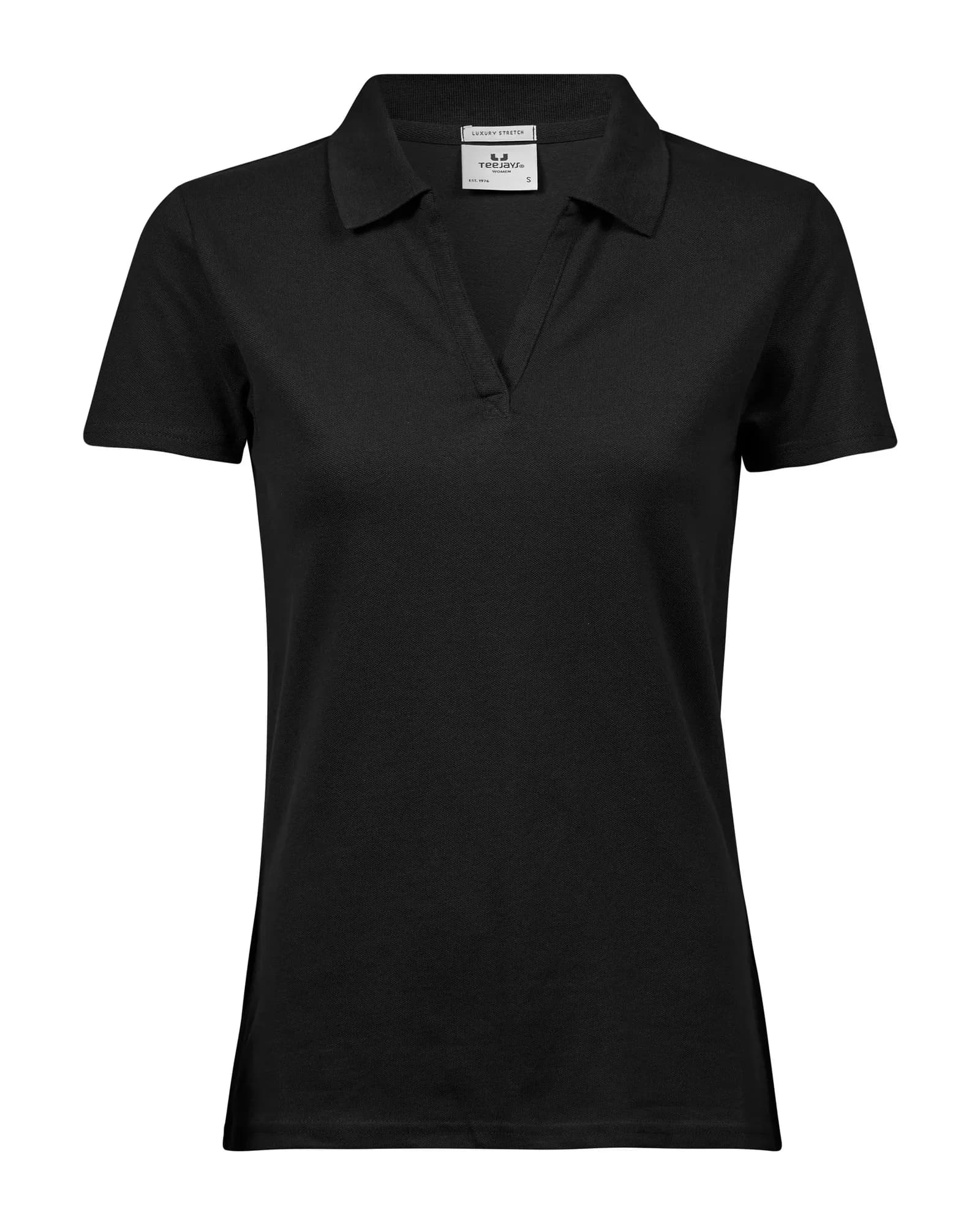 Women’s Luxury Stretch V-Neck Polo