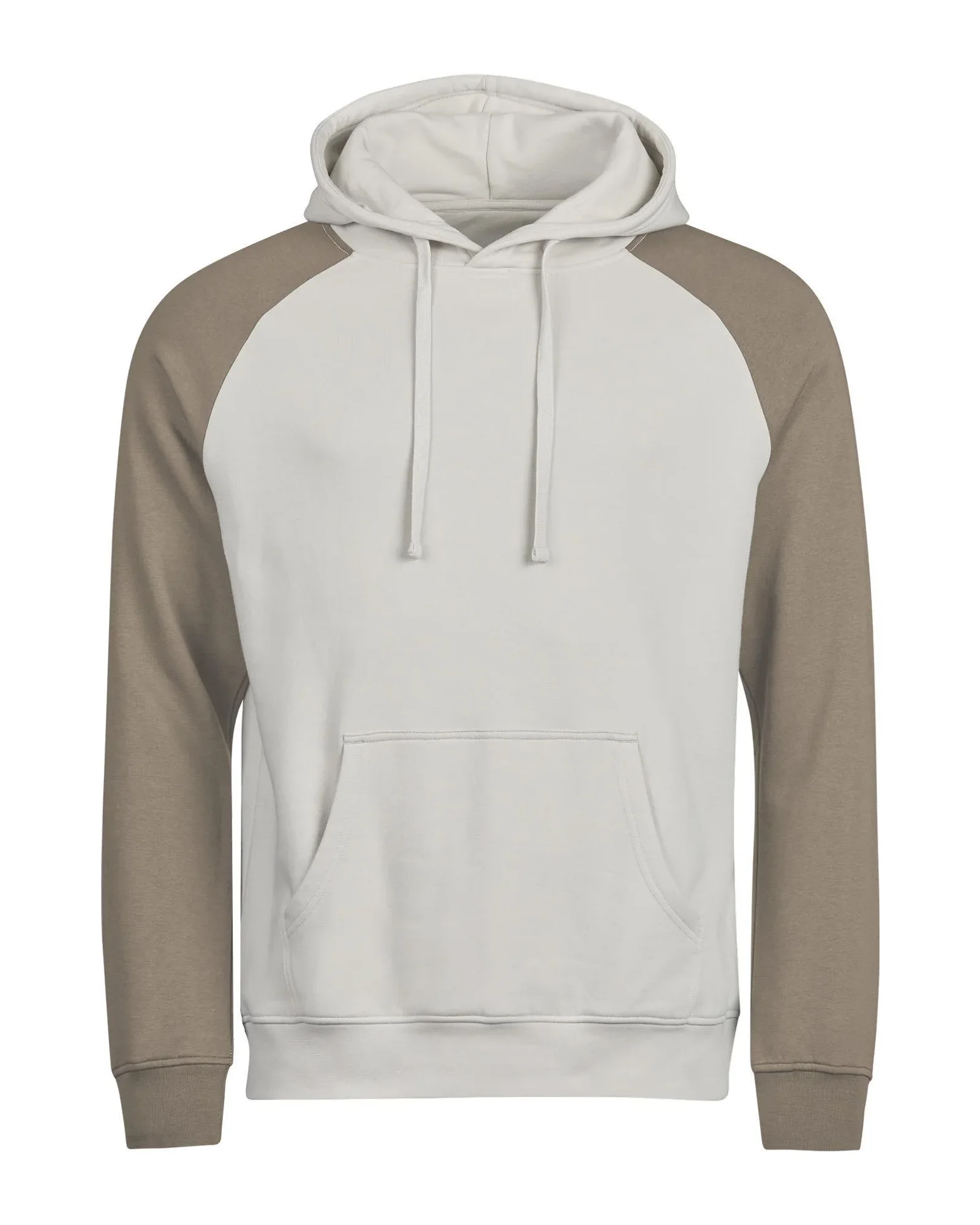 Unlabeled Two-Tone Hooded Sweatshirt