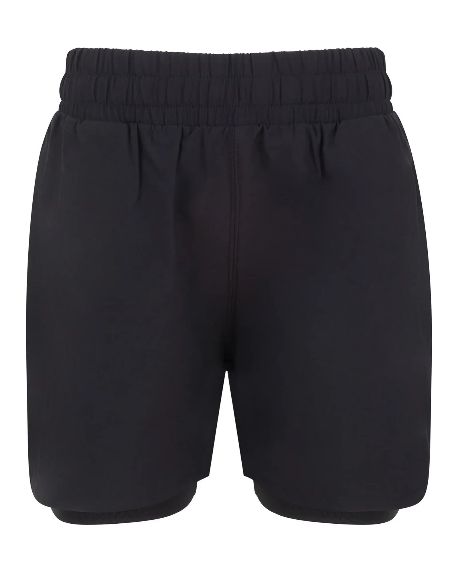 Kids Double-Layer Sports Shorts