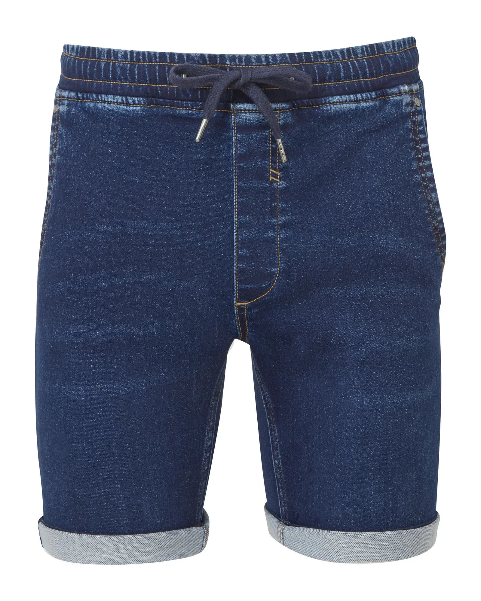 Men’s Denim Drawstring Shorts