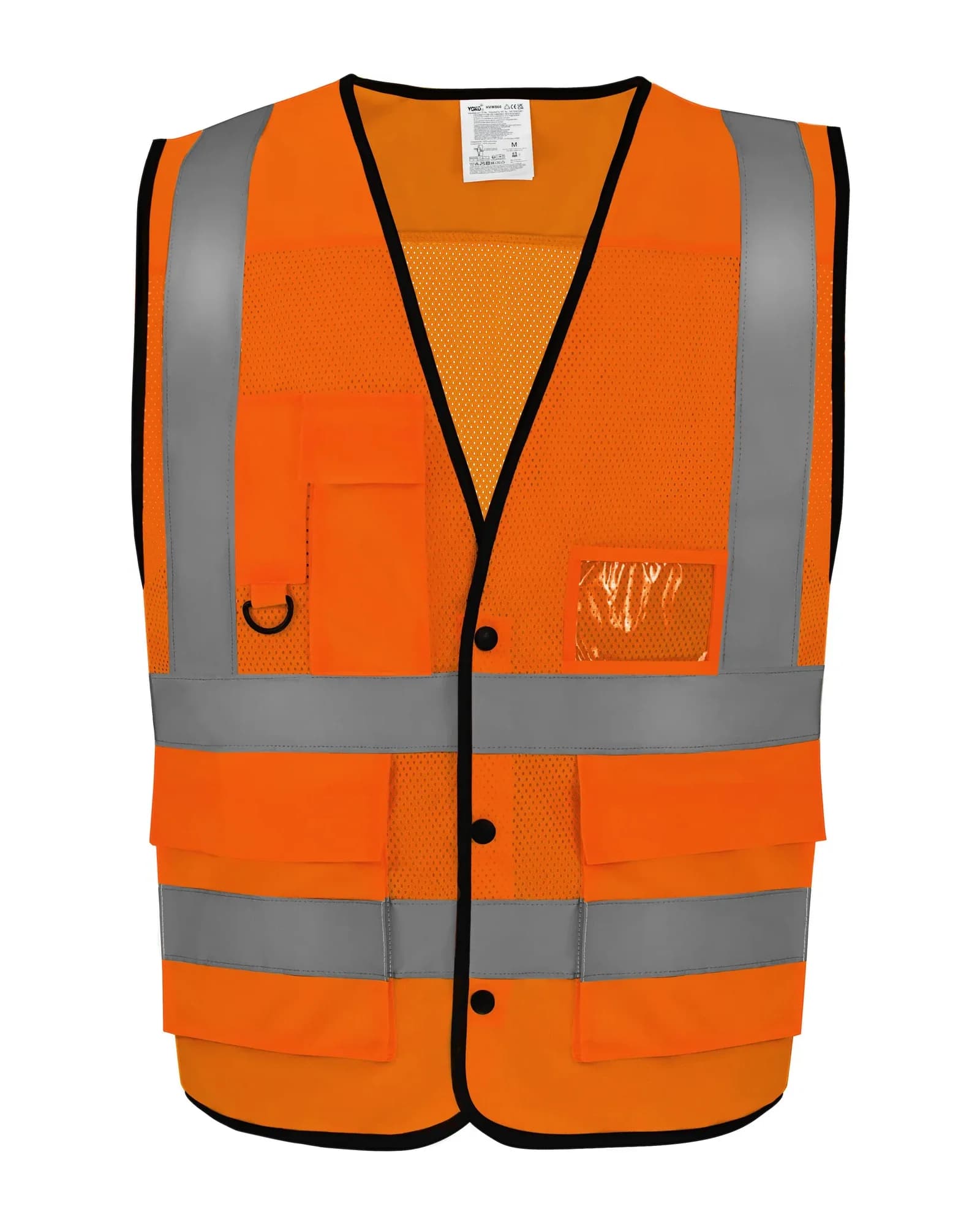 Hi-Vis Superior Open Mesh Button Waistcoat