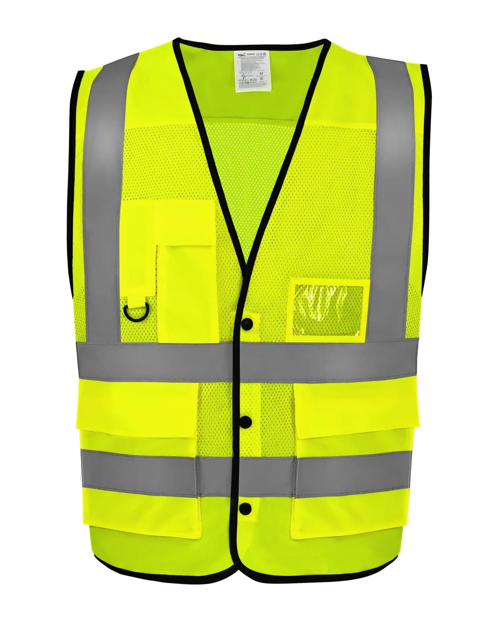 Hi-Vis Superior Open Mesh Button Waistcoat