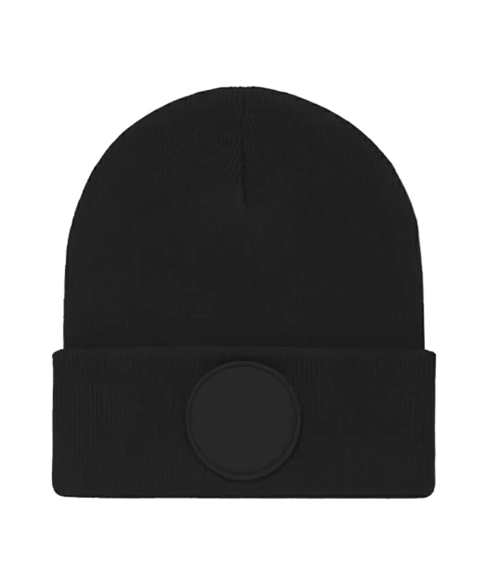 Circular Patch Beanie
