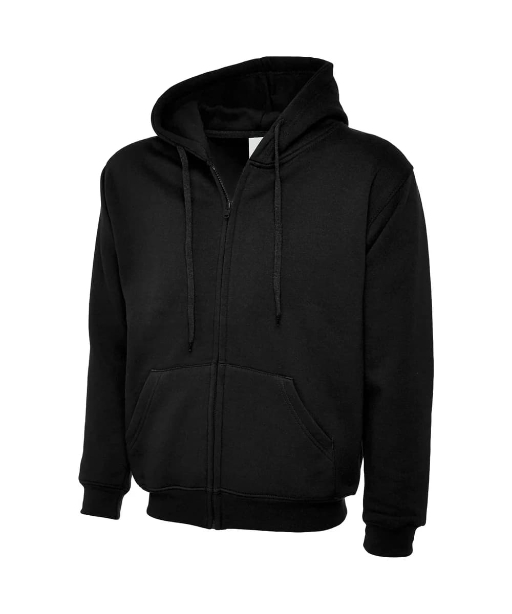 Adults Classic Full Zip Hooded Sweatshirt