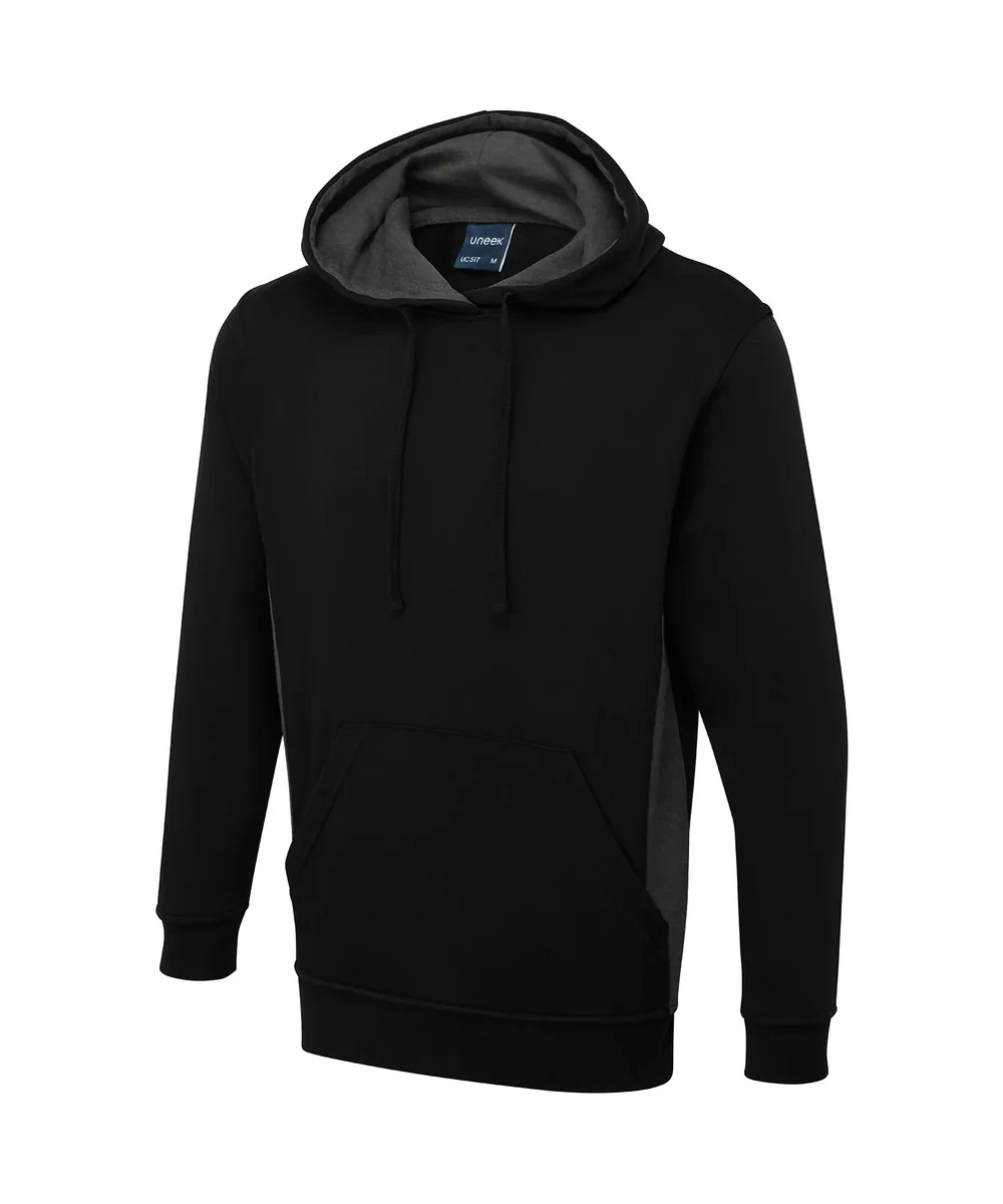 Two Tone Hooded Sweatshirt