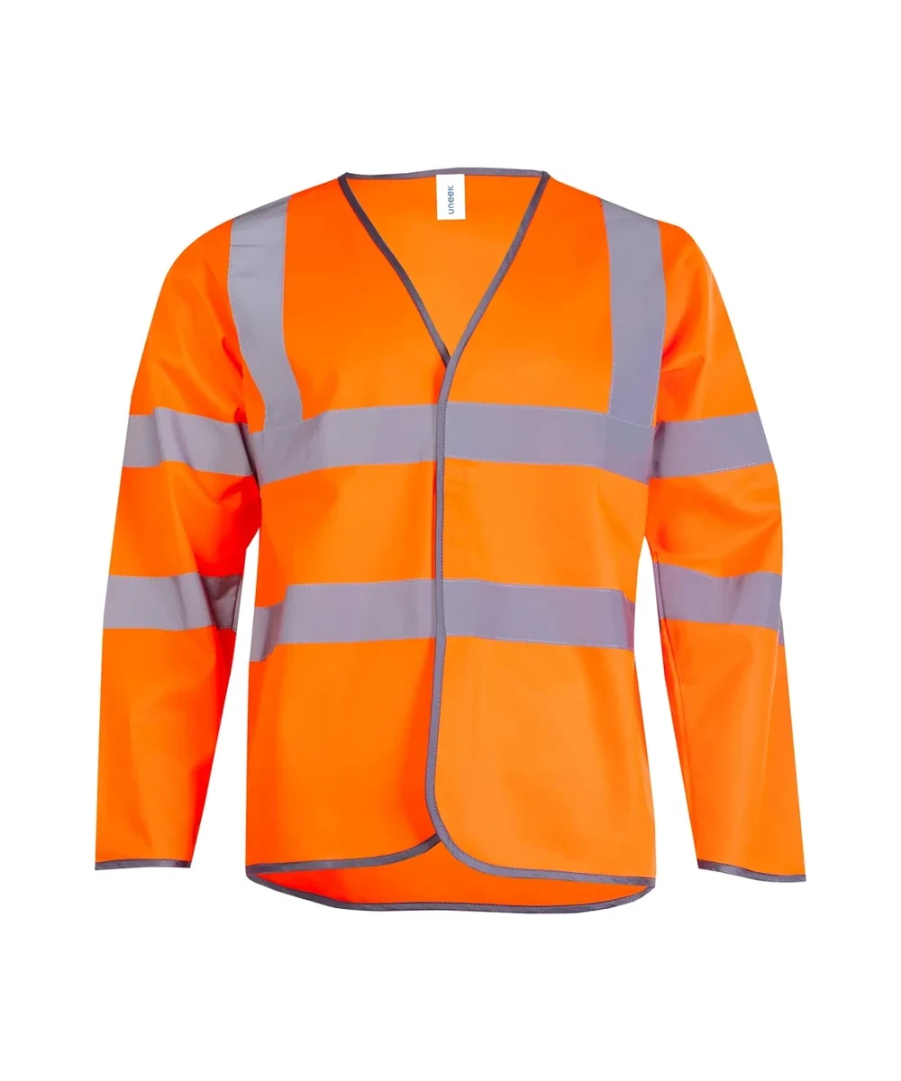 Long Sleeve Hi Vis Safety Waistcoat