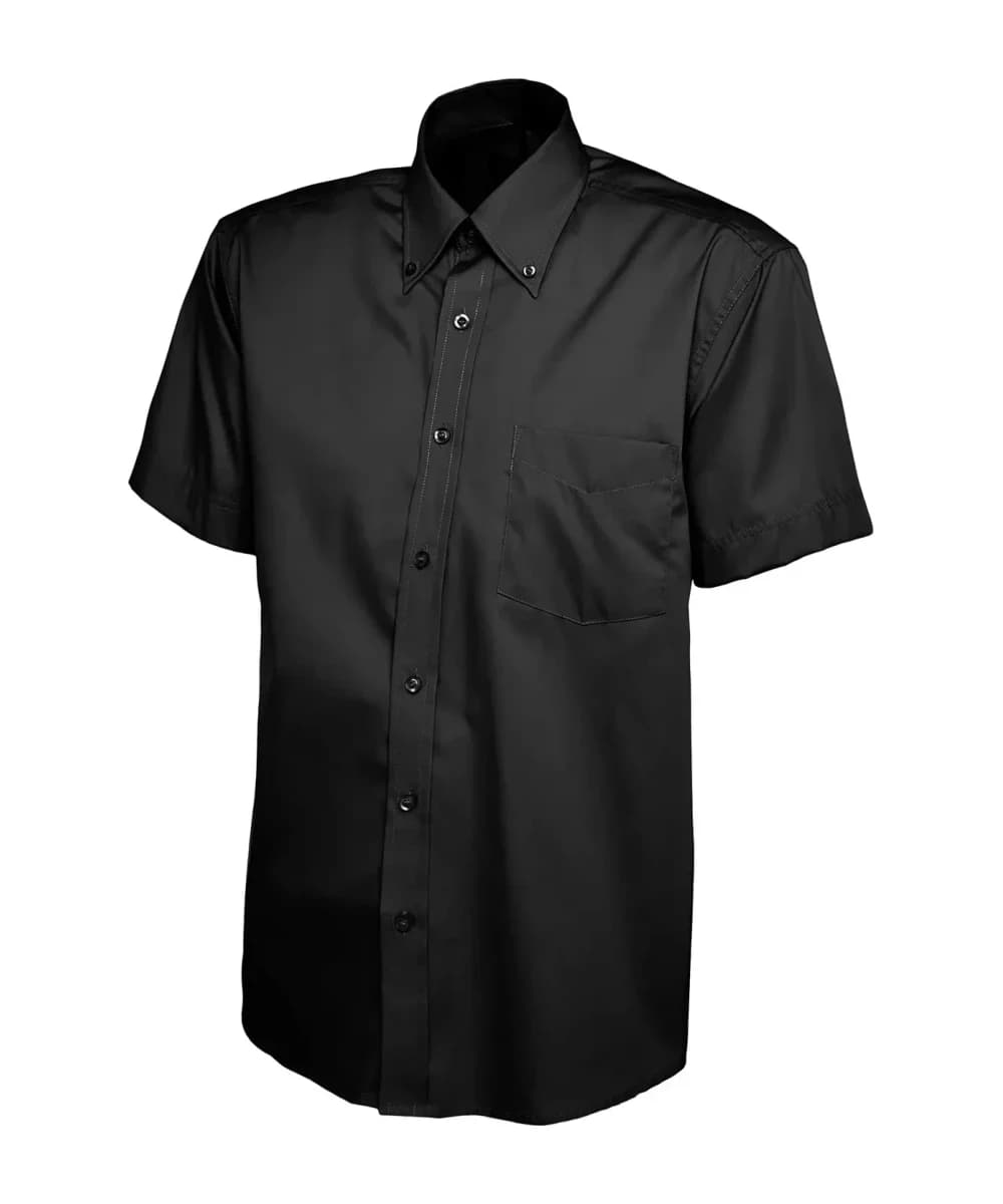 Mens Pinpoint Oxford Half Sleeve Shirt