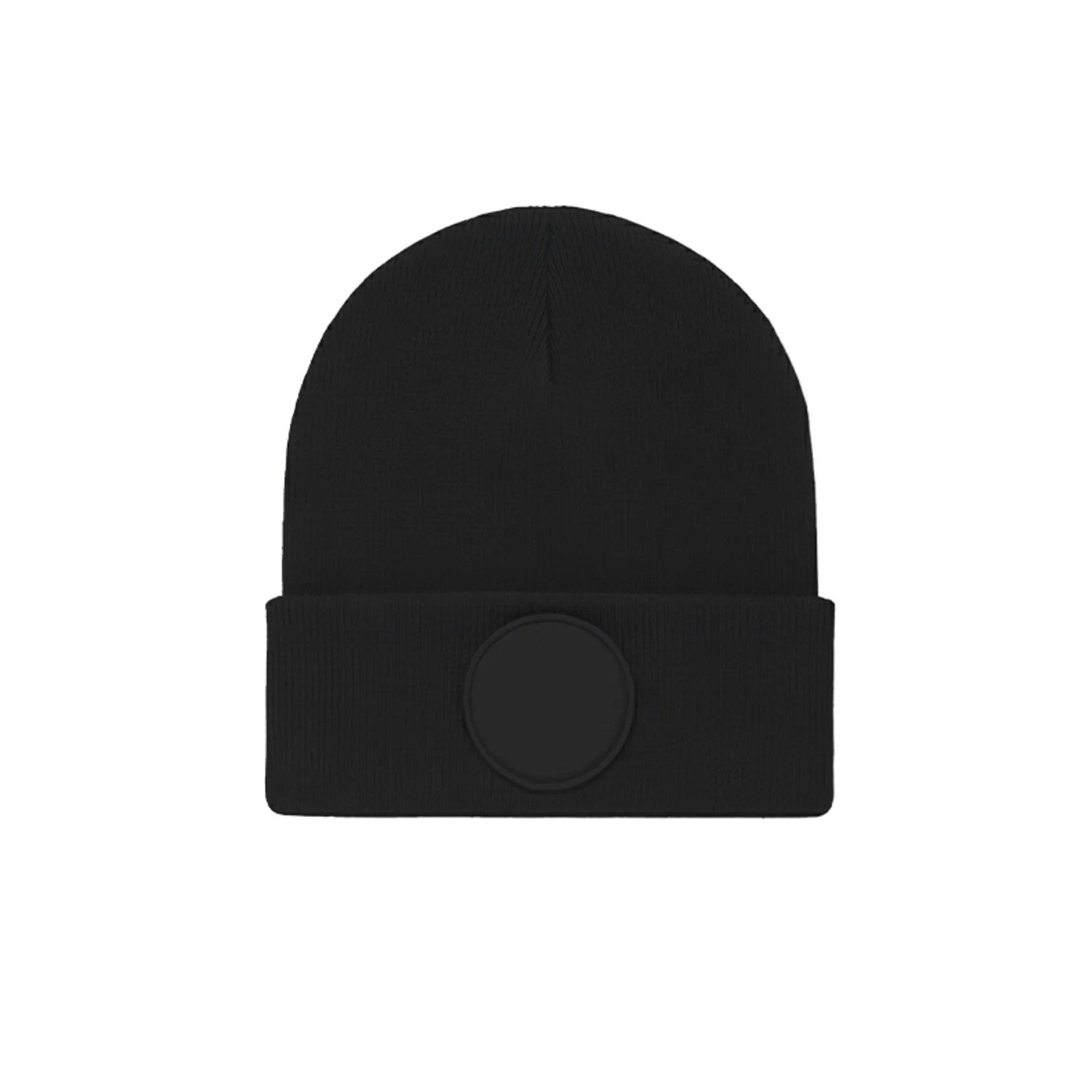 Circular Patch Beanie
