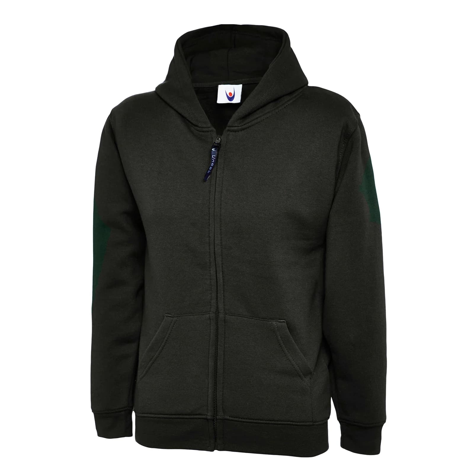 Childrens Classic Full Zip Hooded Sweatshirt