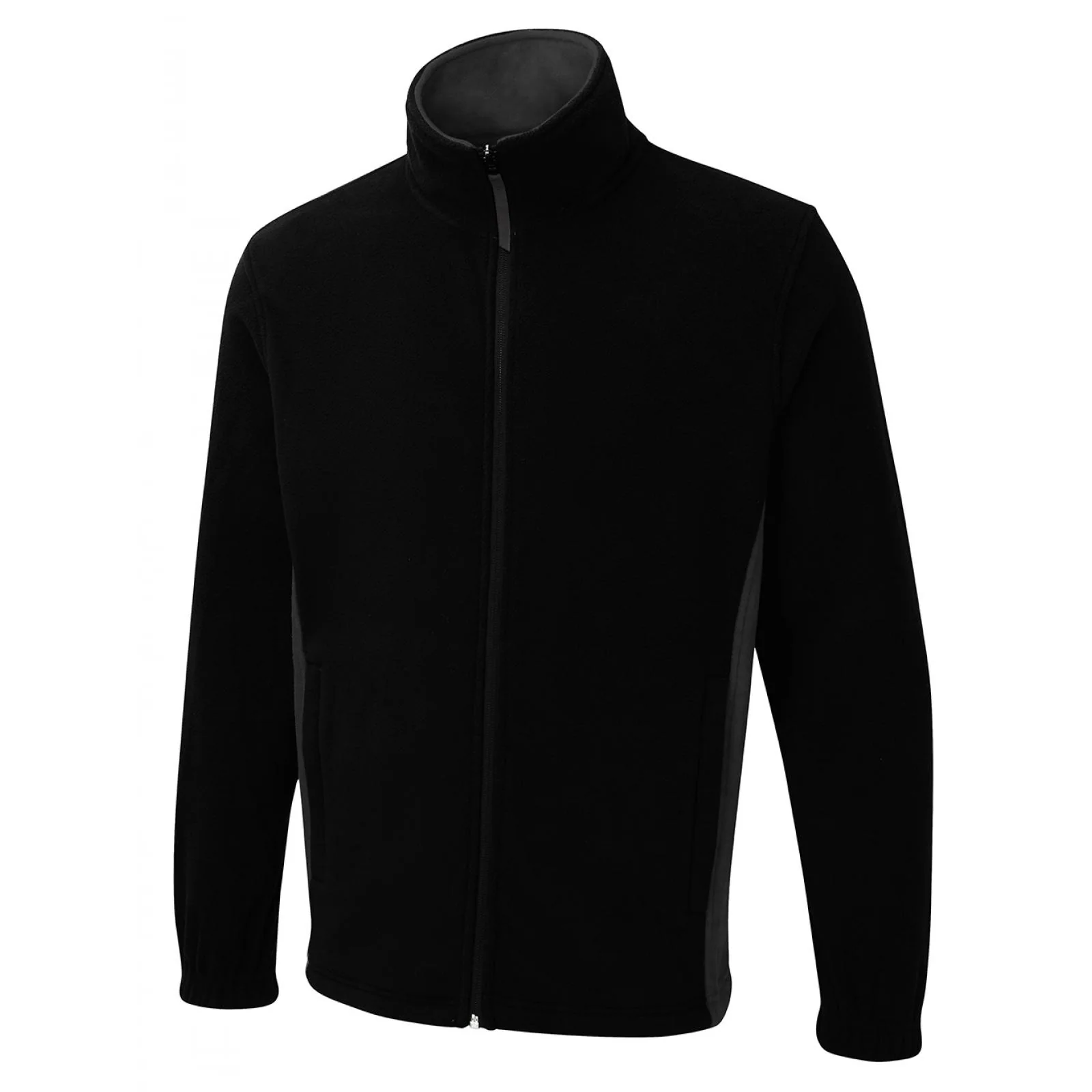 Two Tone Full Zip Fleece Jacket