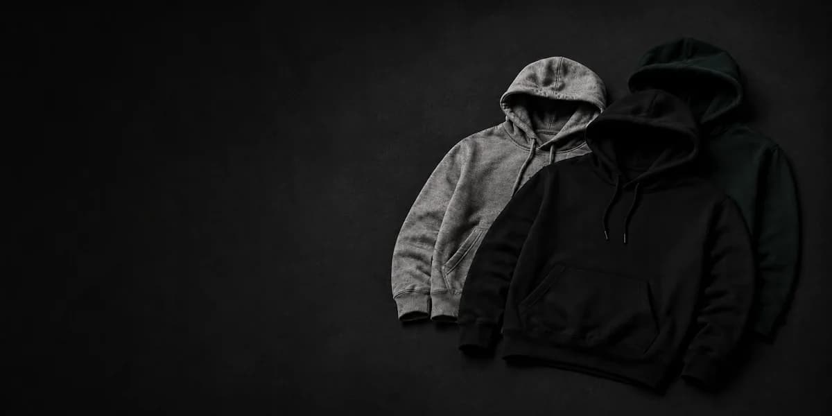 Custom printed and embroidered hoodies