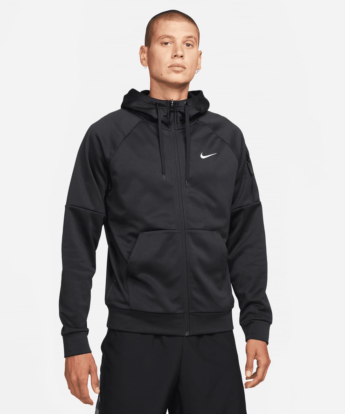 Nike men’s full-zip fitness hoodie product image