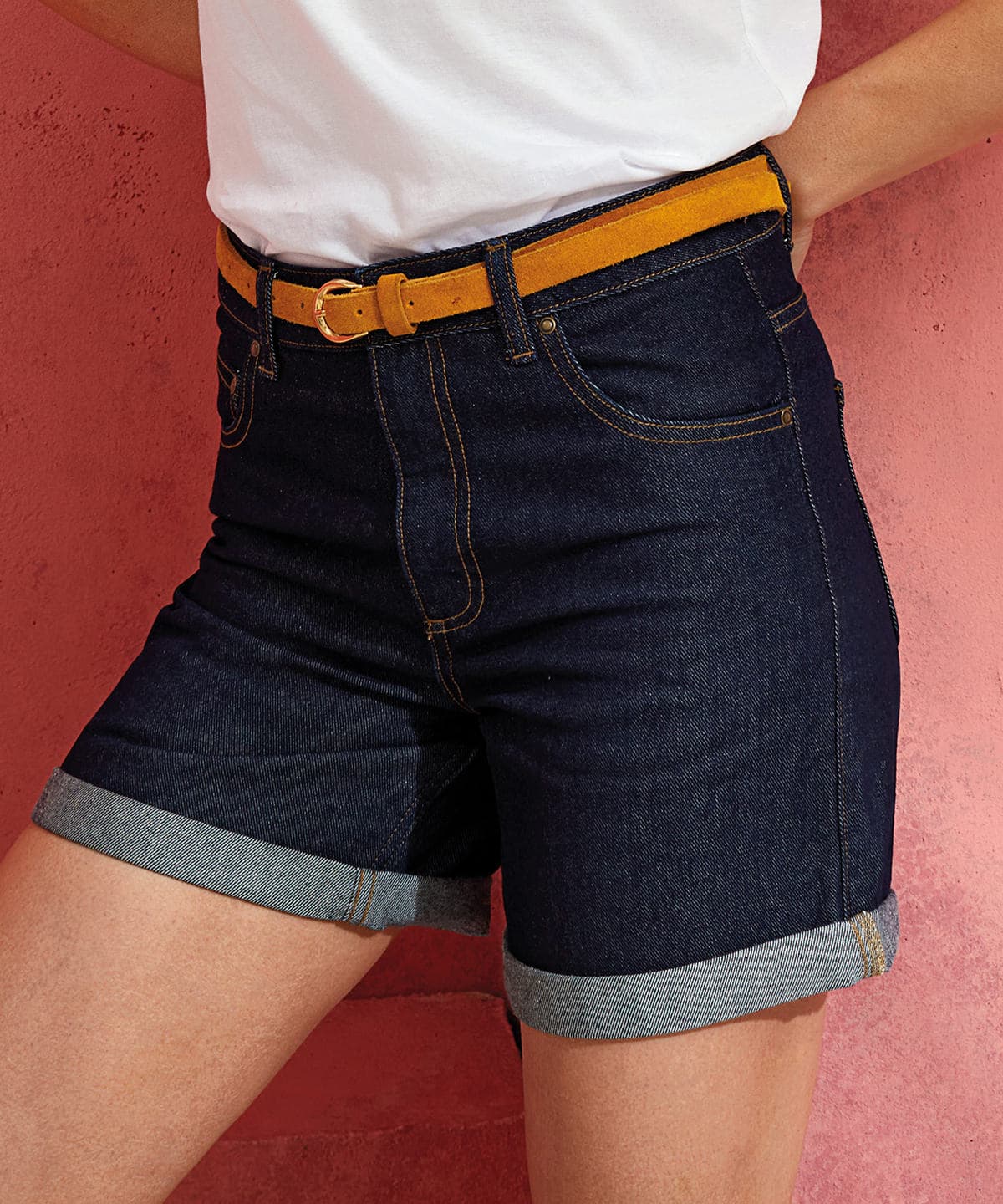 Women’s denim shorts product image