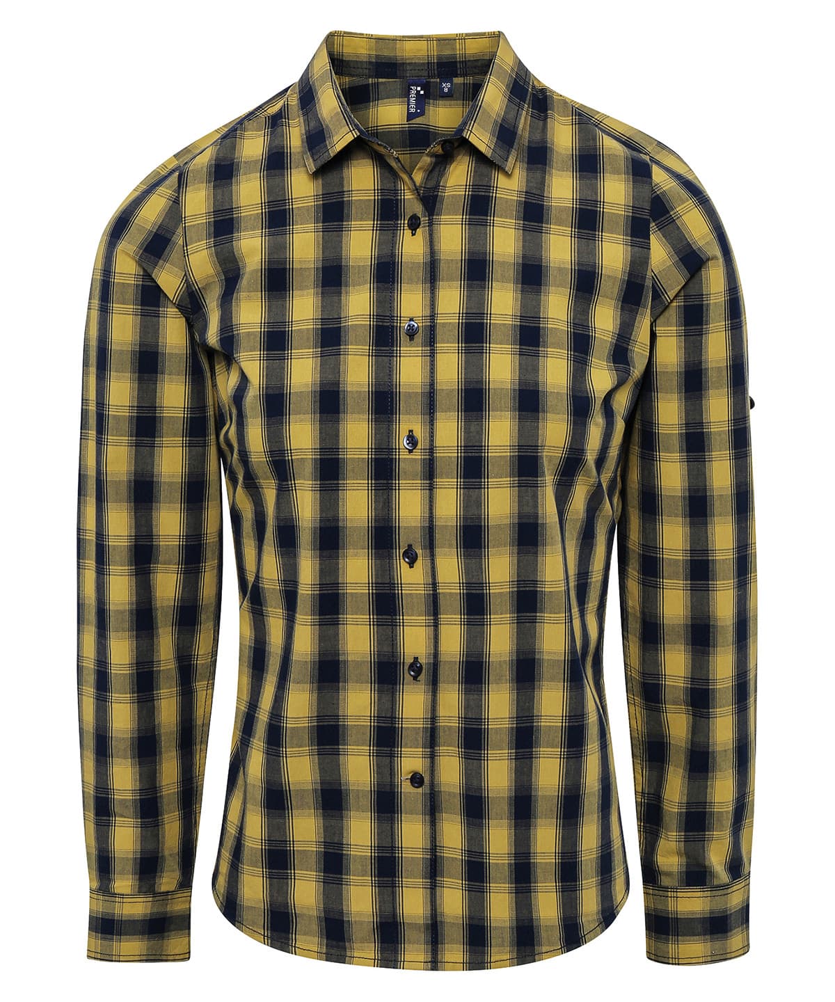 Women's Mulligan Check Cotton Long Sleeve Shirt