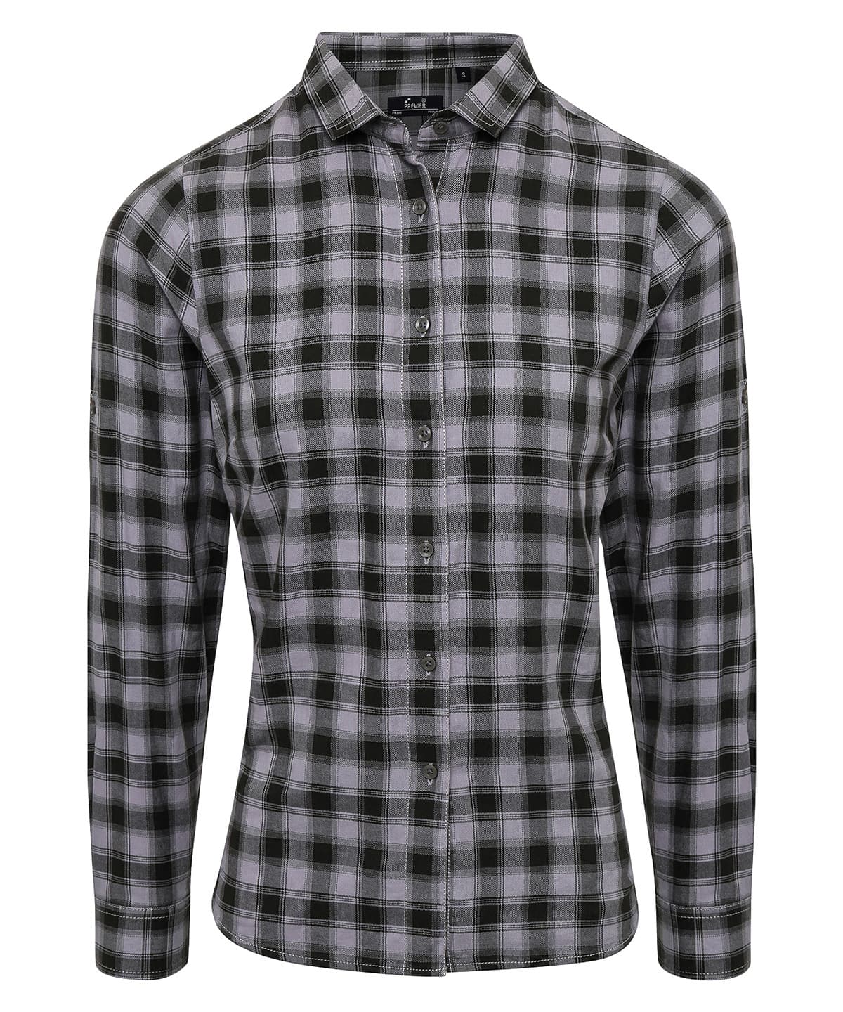 Women's Mulligan Check Cotton Long Sleeve Shirt