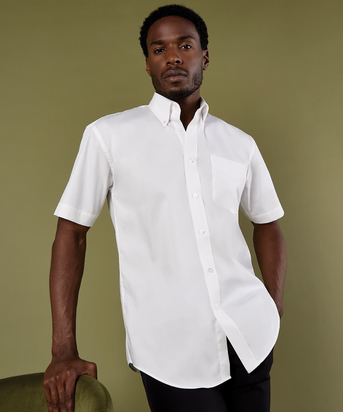 Corporate Oxford shirt short-sleeved (classic fit) product image