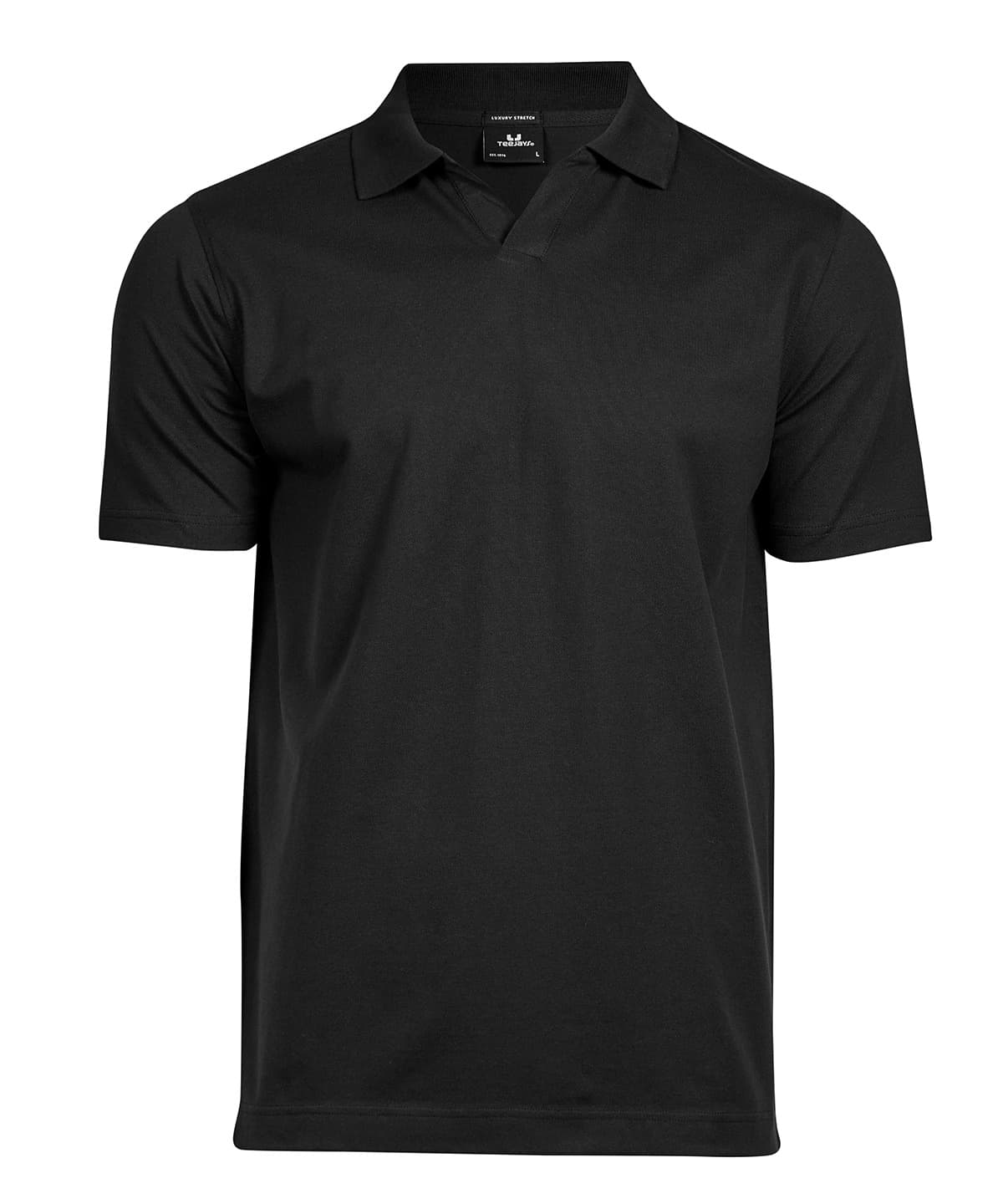Luxury Stretch V-Neck Polo