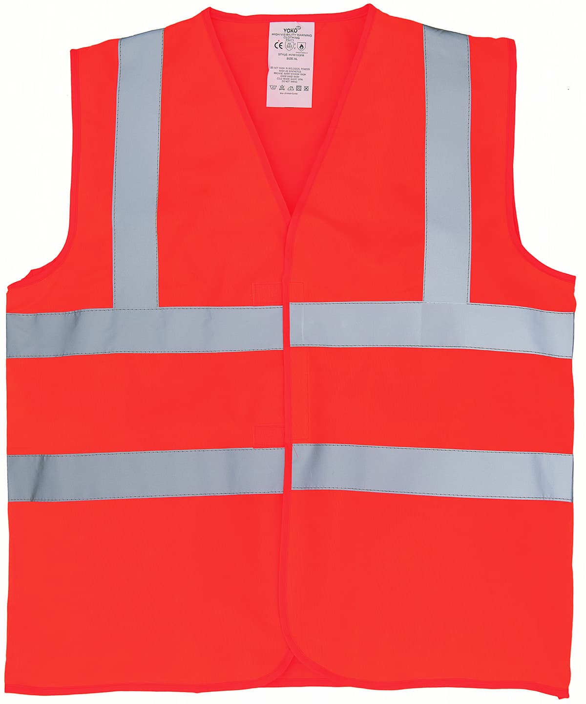 Flame-Retardant Hi-Vis Sleeveless Waistcoat