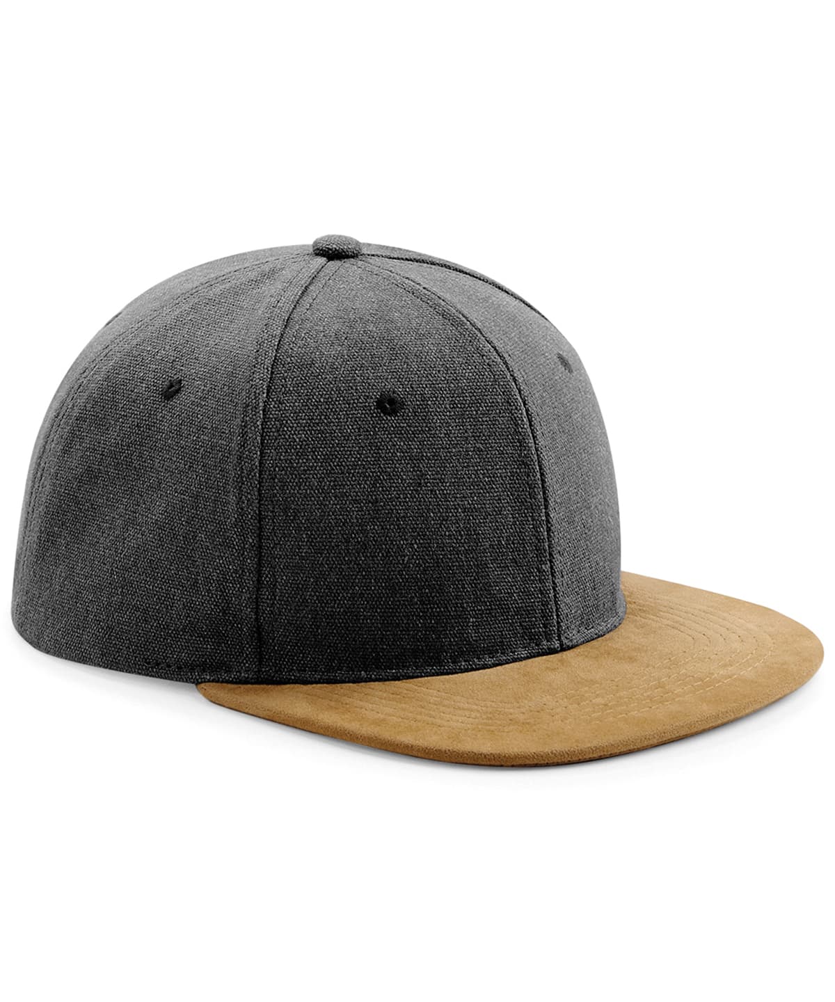 Suede Peak Snapback