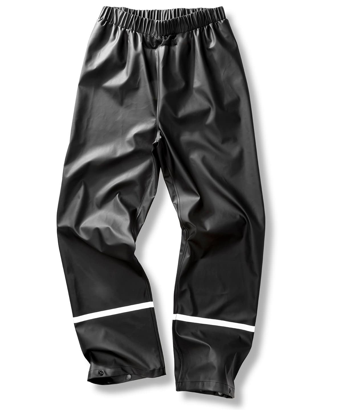 Prism Pu Waterproof Trousers With Reflective Bands And Recycled Backing