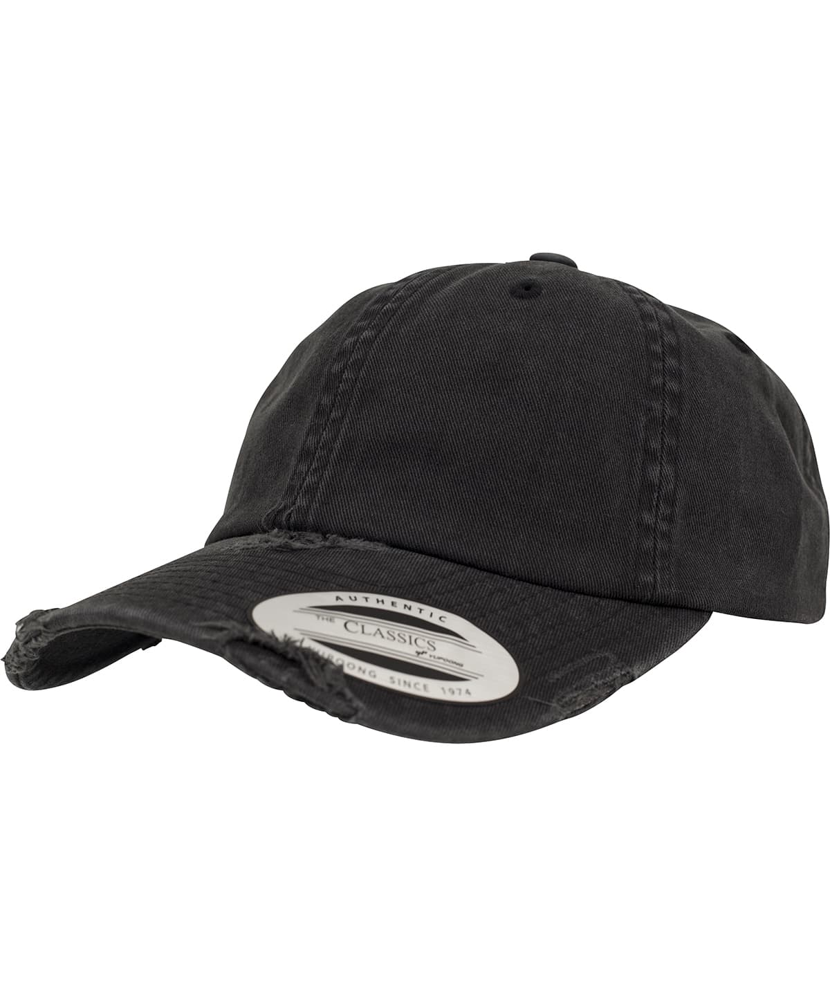 Low-Profile Destroyed Cap