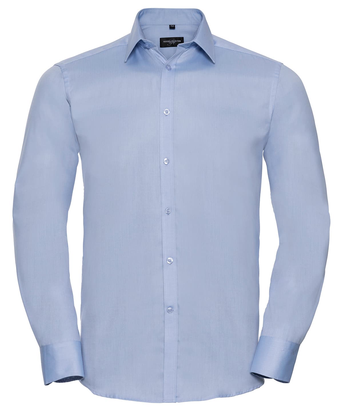 Long Sleeve Herringbone Shirt