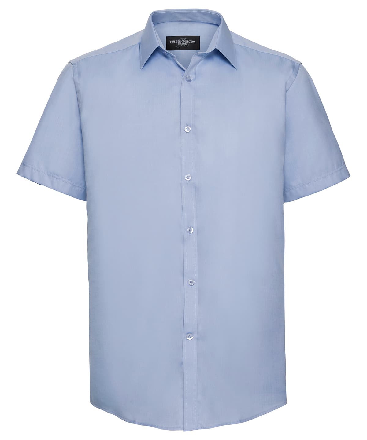 Short Sleeve Herringbone Shirt
