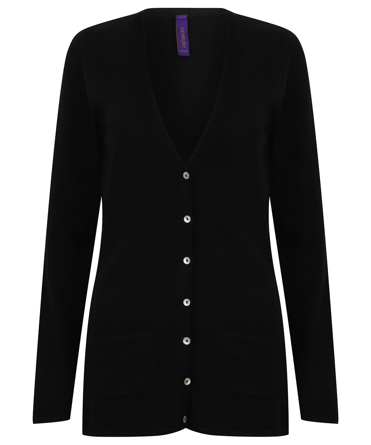 Women's V-Button Cardigan