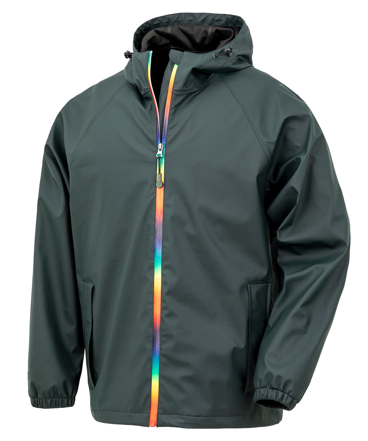 Prism Pu Waterproof Jacket With Recycled Backing