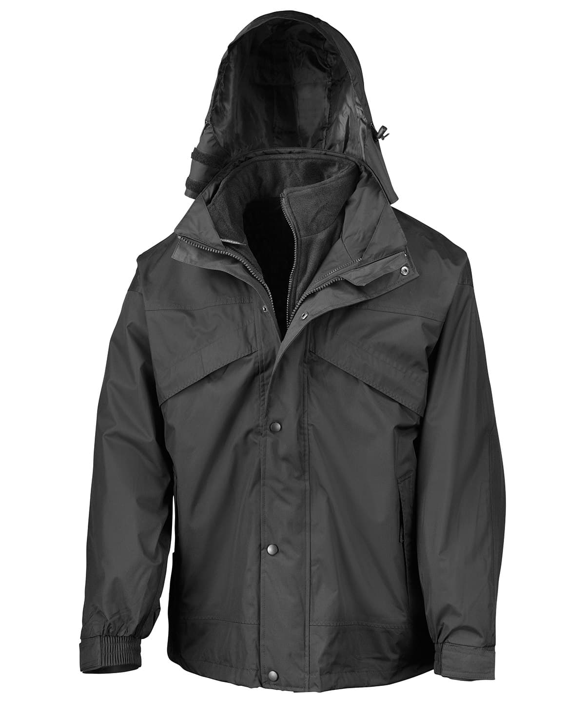 3-In-1 Zip And Clip Jacket
