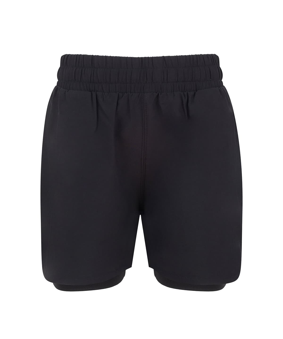 Kids Double-Layer Sports Shorts