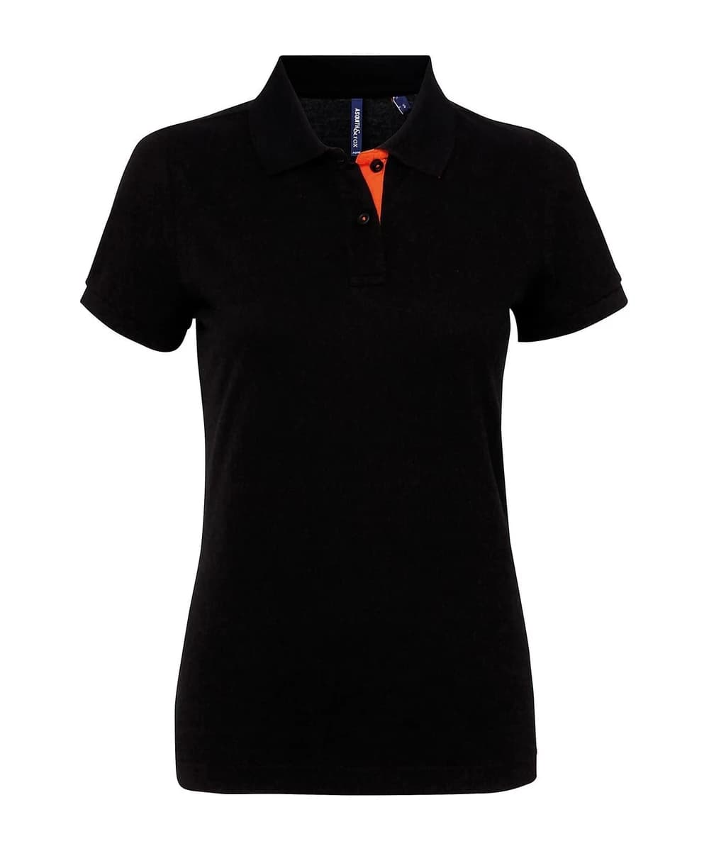 Women's Contrast Polo
