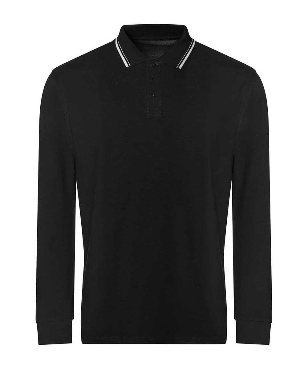 Long Sleeve Tipped 100 Polo