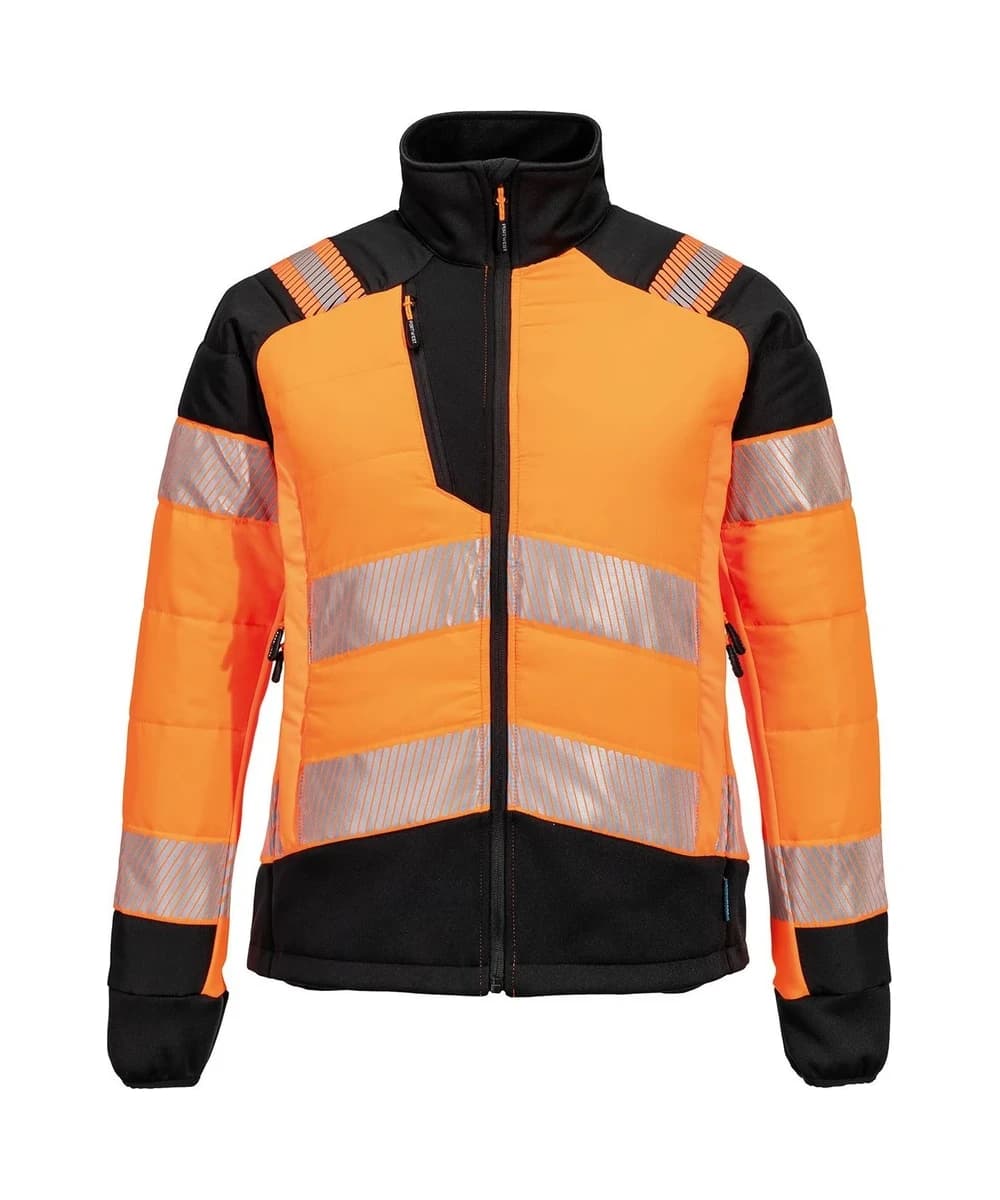 Women’s Pw3 Hi-Vis Hybrid Baffle Jacket