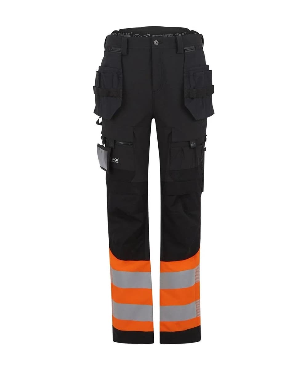 Hi-Vis X-Pro Stretch Holster Trousers (class 1)