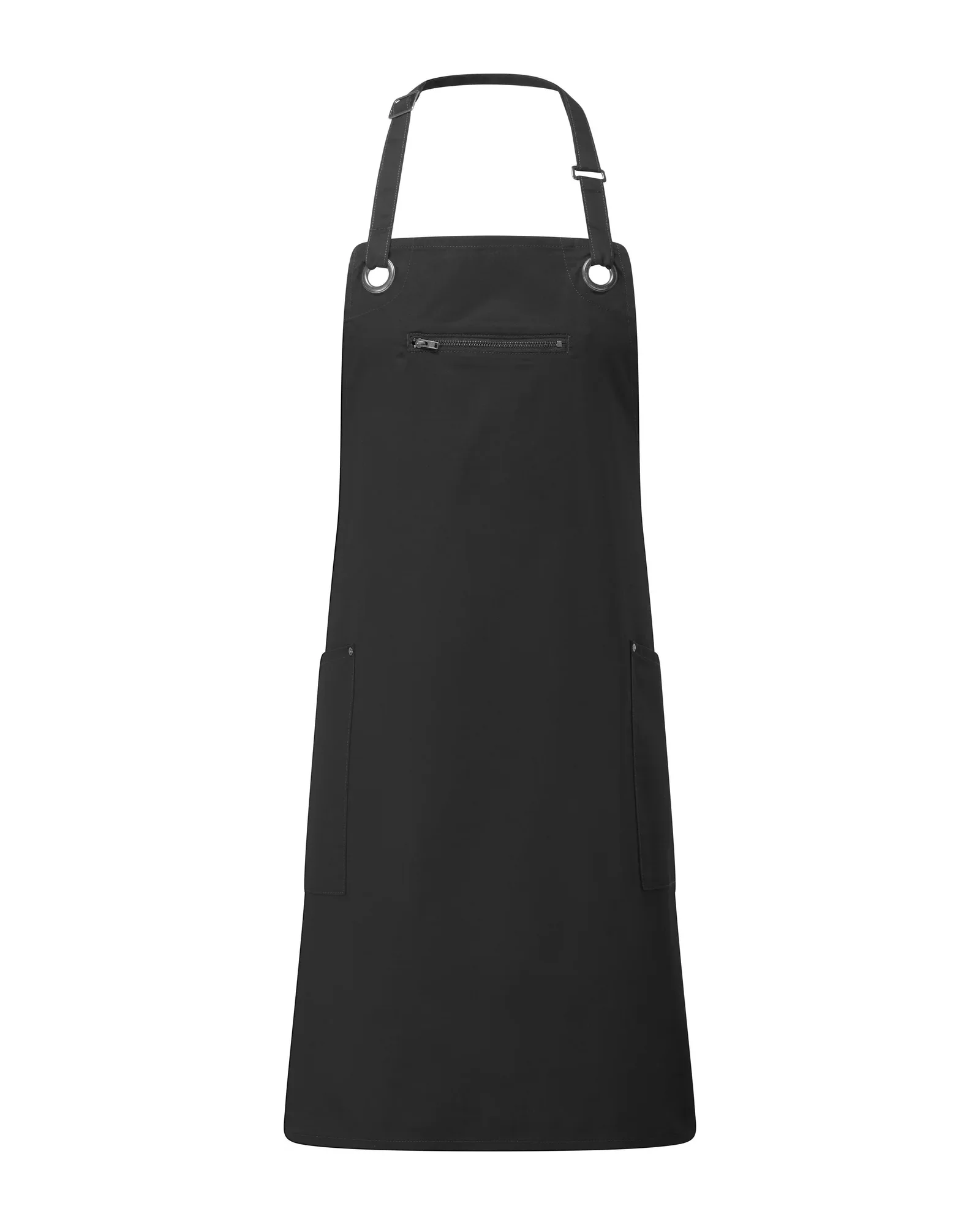 ‘barley’ Contrast Stitch Bib Apron