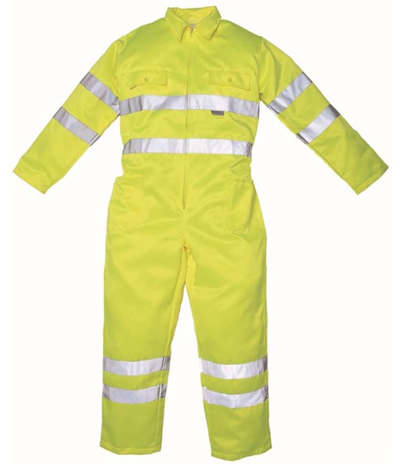 Yoko Hi-vis polycotton coverall (HV058)