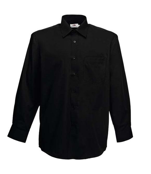 Fruit of the Loom Poplin long sleeve shirt