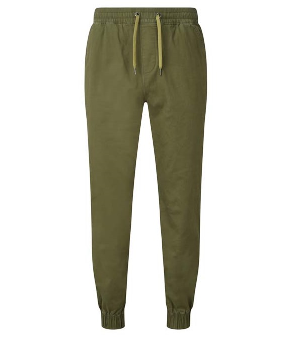 Asquith & Fox Men's twill jogger