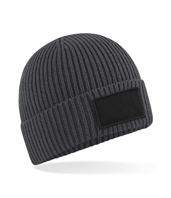 Beechfield Fashion patch beanie