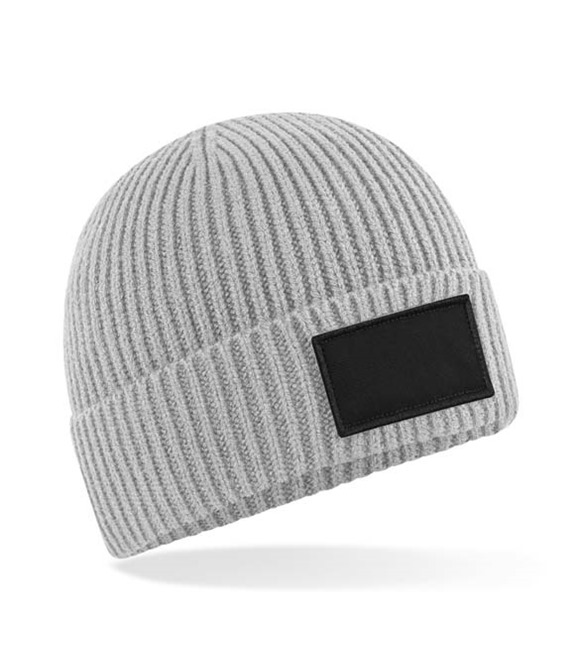 Beechfield Fashion patch beanie