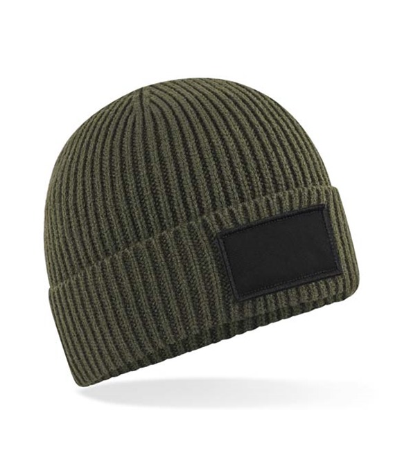 Beechfield Fashion patch beanie