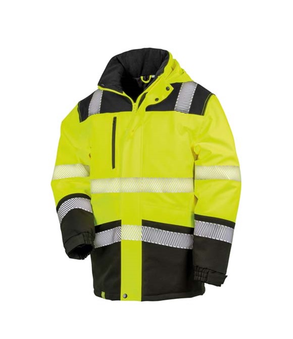 Result Safeguard Printable softshell safety coat