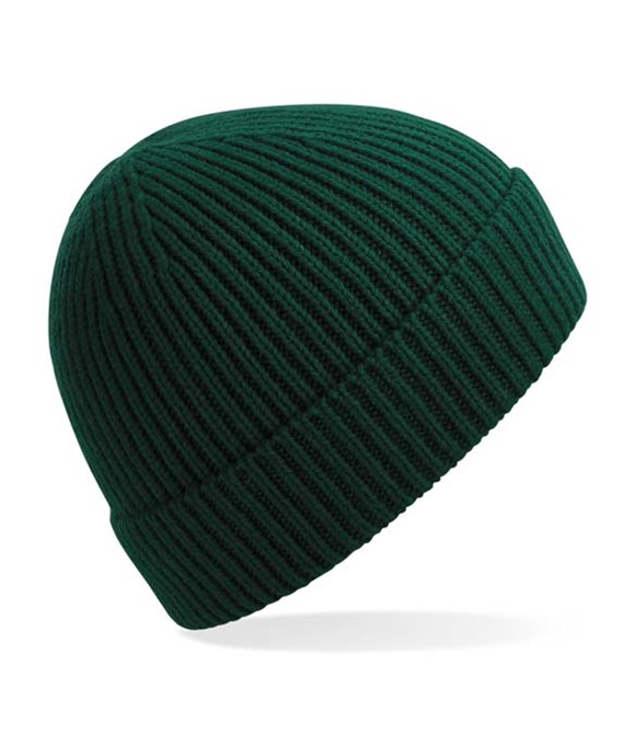 Beechfield Engineered knit ribbed beanie