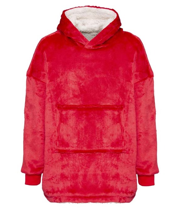 Ribbon The Kids oversized cosy reversible sherpa hoodie